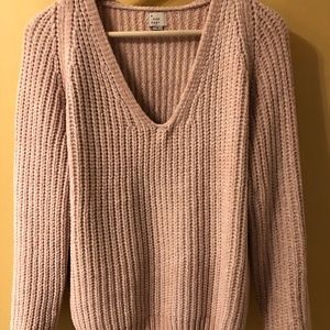 A New Day Blush Chenille Sweater
